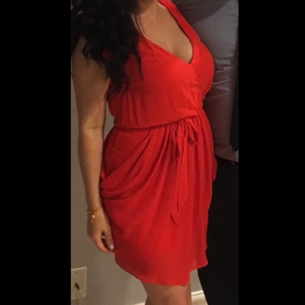 Red dress
